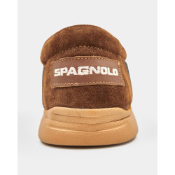 ZAPATILLA WALLABI PIEL SERRAJE